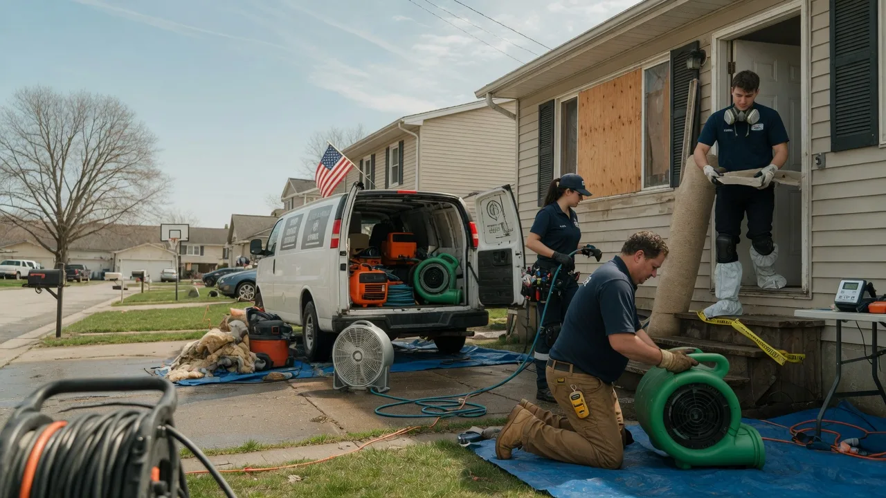 Water Damage Restoration in Okreek, SD near me